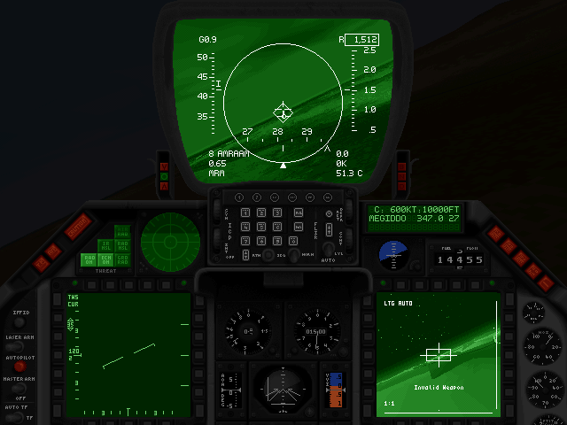 Gameplay of IF-16 Fighting Falcon