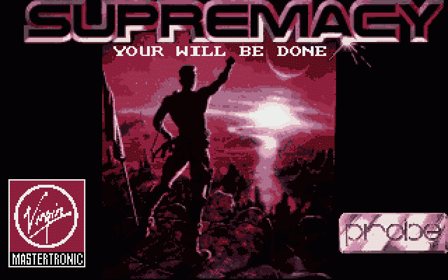 Title screen of Overlord (1990)
