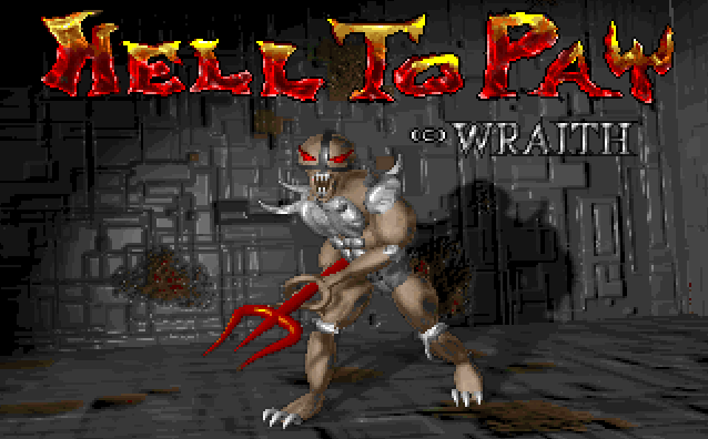 Title screen of Hell to Pay