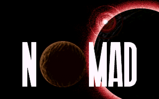 Title screen of Nomad
