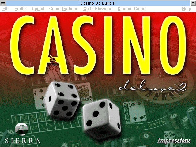 Title screen of Casino Deluxe 2