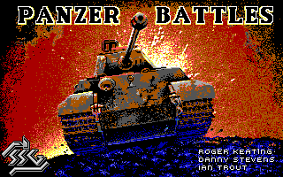Title screen of Panzer Battles