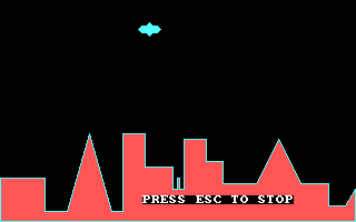 Title screen of UFO (1982)