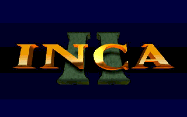 Title screen of Inca II: Nations of Immortality