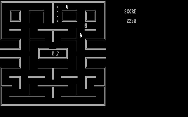 Gameplay of Pac-Man (1982)