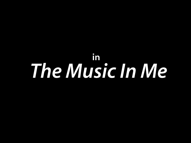 Title screen of Music Chase 1: The Music In Me