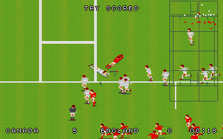 Gameplay of World Class Rugby