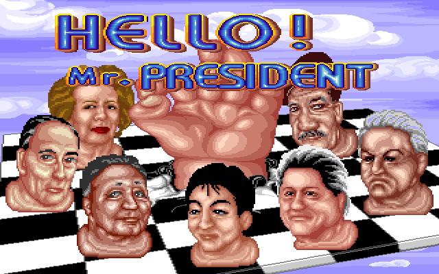Title screen of Hello Mr. President