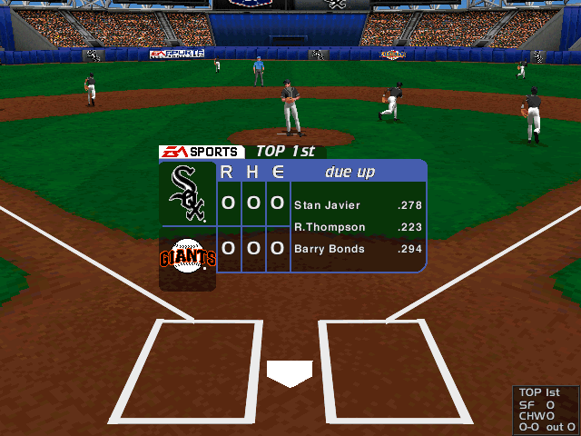 Gameplay of Triple Play 97