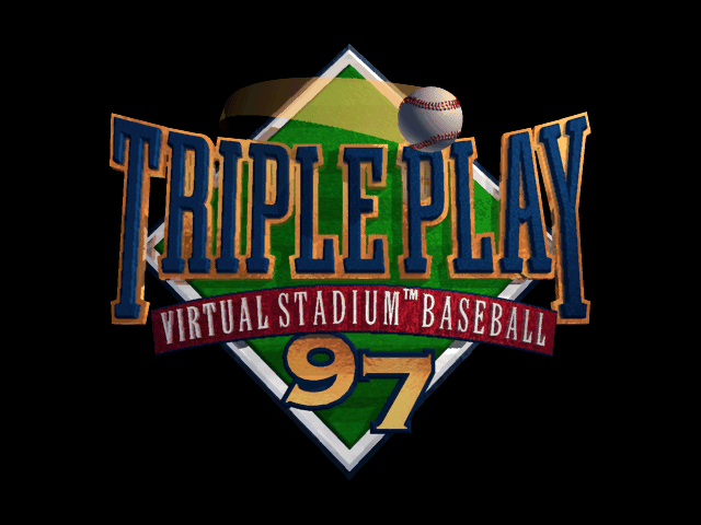 Title screen of Triple Play 97