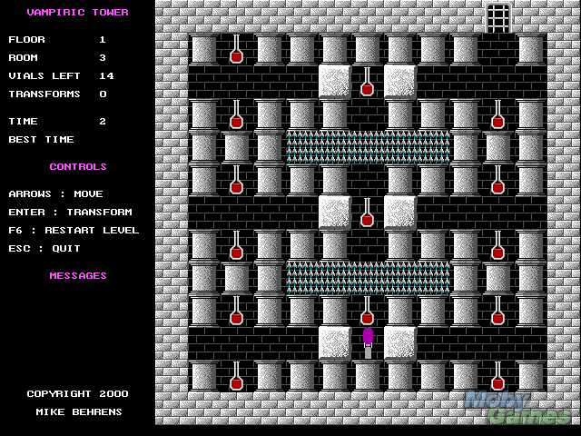 Gameplay of Vampiric Tower