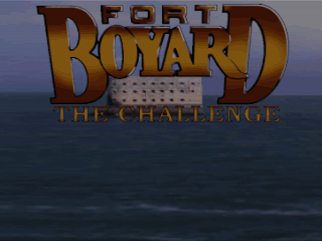 Title screen of Fort Boyard: The Challenge