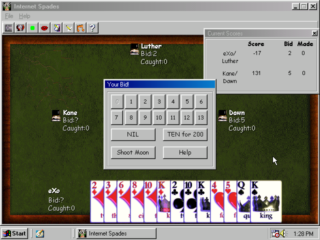 Gameplay of Games People Play: Hearts, Spades & Euchre