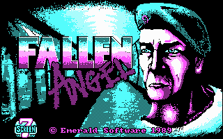 Title screen of Fallen Angel
