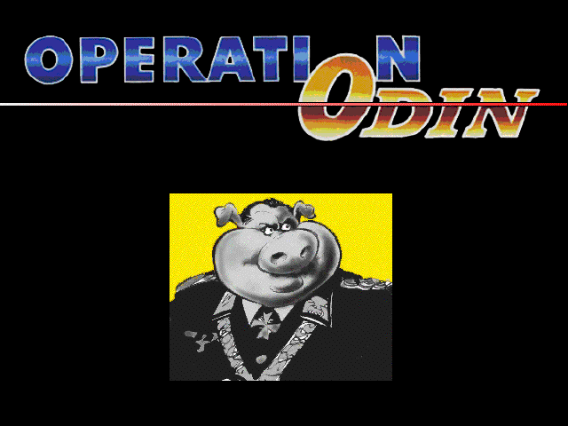 Title screen of Operation Odin