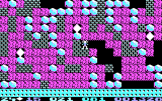 Gameplay of Boulder Dash