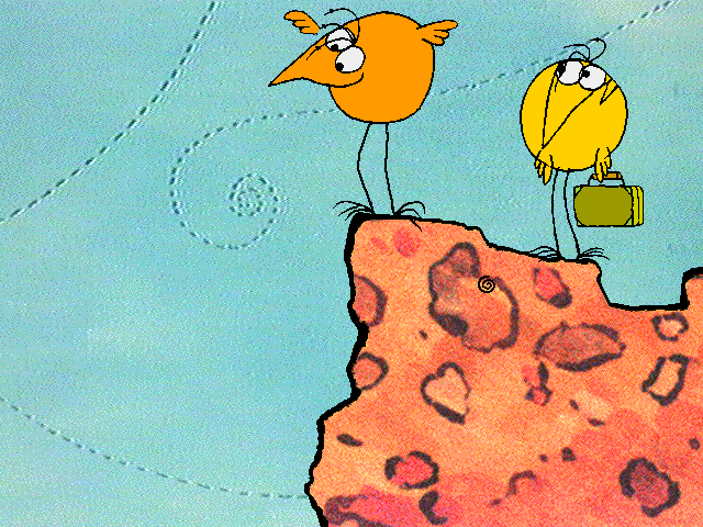 Gameplay of Les Shadoks, le jeu. La promenade