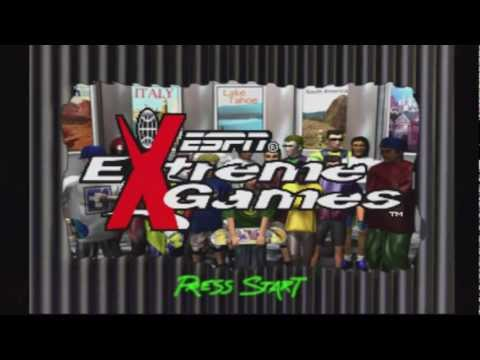 Title screen of ESPN Extreme Games