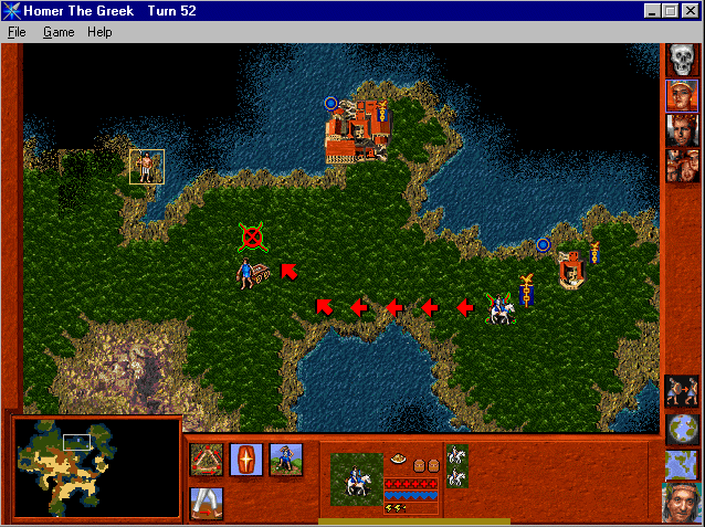 Gameplay of The Rise & Rule of Ancient Empires