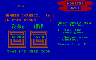 Gameplay of Monster Math