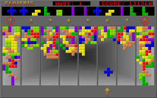 Gameplay of Floatris
