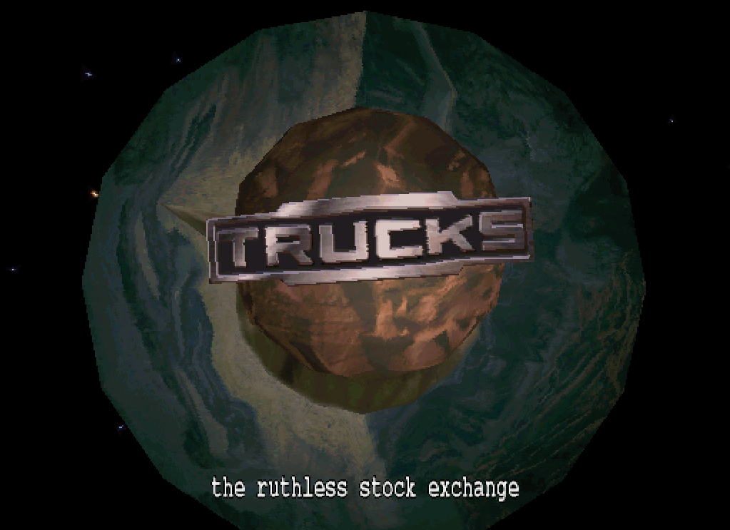 Title screen of Trucks