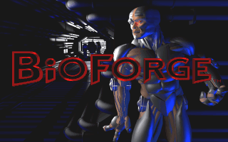 Title screen of BioForge