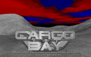 Title screen of Cargo Bay Deluxe