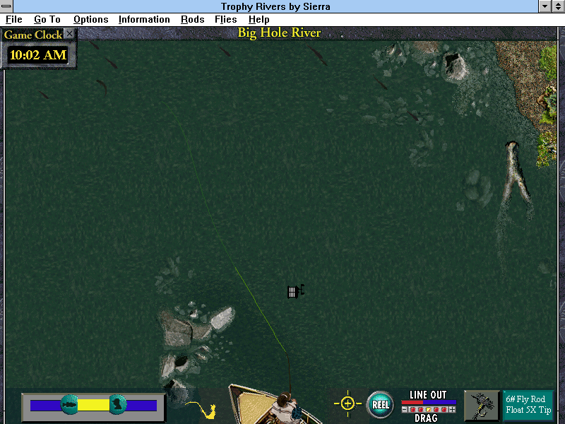 Gameplay of Trophy Rivers