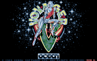 Title screen of Voyager