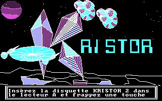 Title screen of Kristor