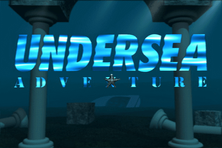 Title screen of Undersea Adventure