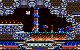 Gameplay of Demon Blue