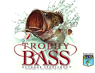 Title screen of Trophy Bass