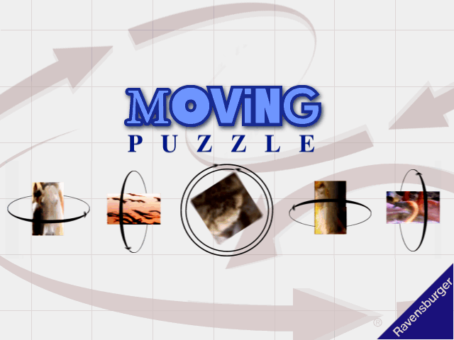 Title screen of Moving Puzzle: Wild Life