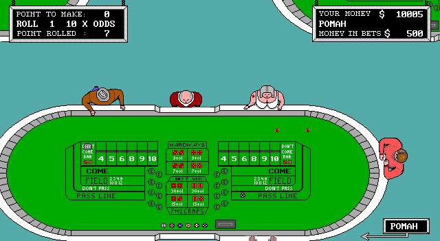 Gameplay of Casino Craps
