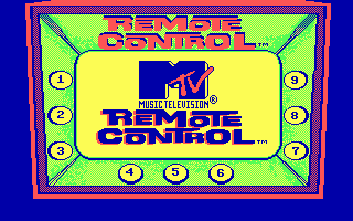 Title screen of Remote Control