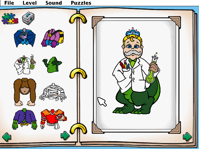 Gameplay of Playskool Puzzles
