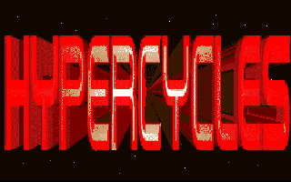 Title screen of Hypercycles