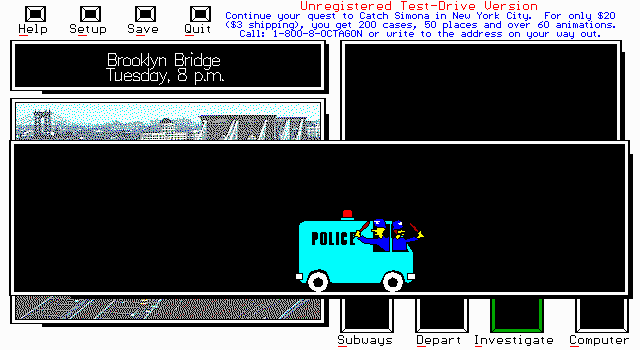 Gameplay of Catch Simona in New York City