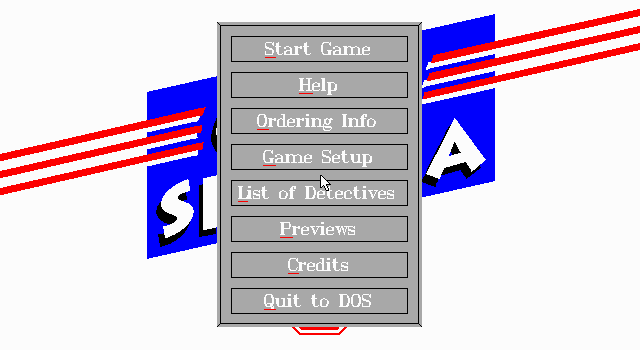Title screen of Catch Simona in New York City