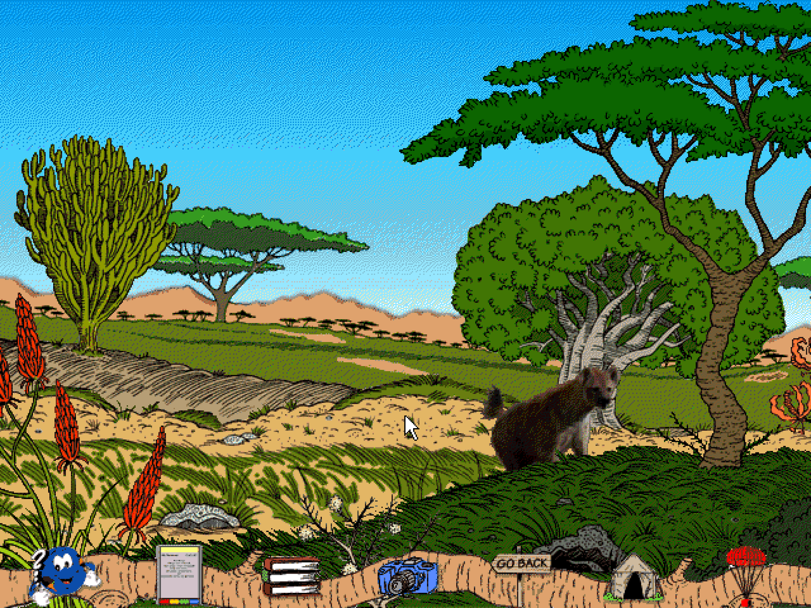 Gameplay of Really Wild Animals Swinging Safari: Explore and Print