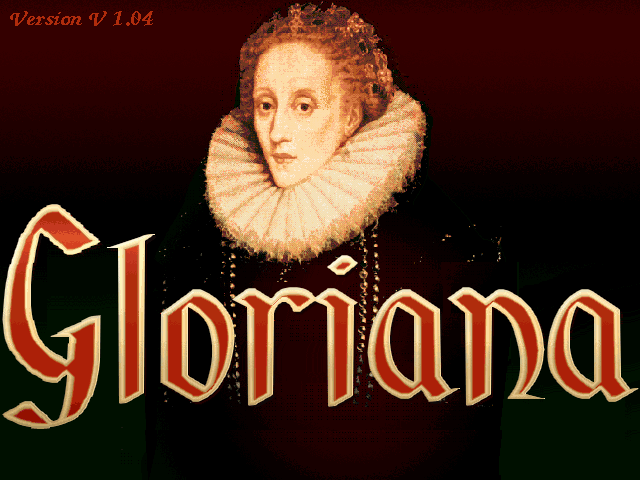 Title screen of Gloriana