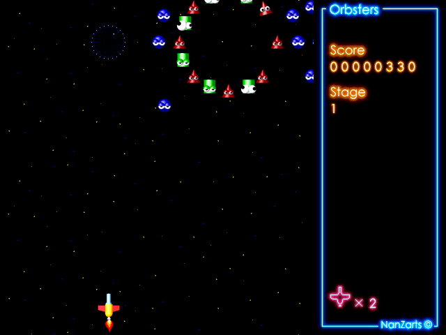 Gameplay of Orbsters