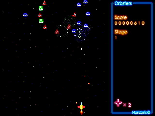 Gameplay of Orbsters