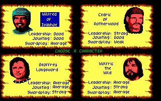Gameplay of Defender of the Crown