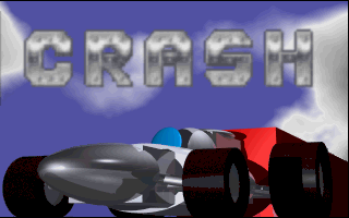 Title screen of CRASH
