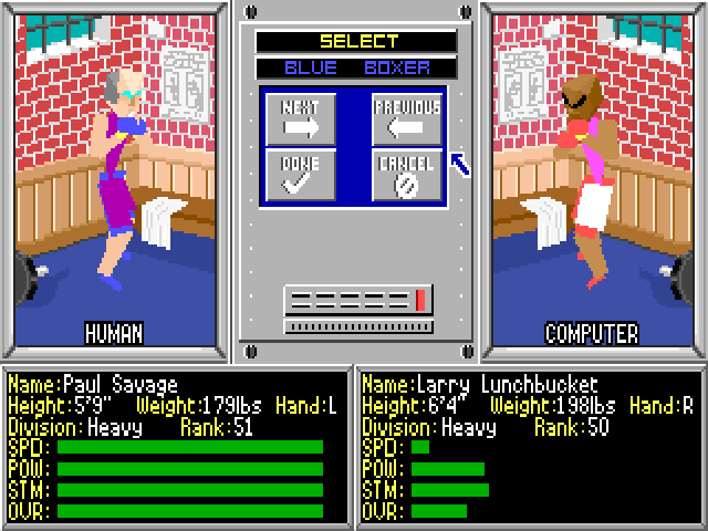 Gameplay of 4-D Boxing