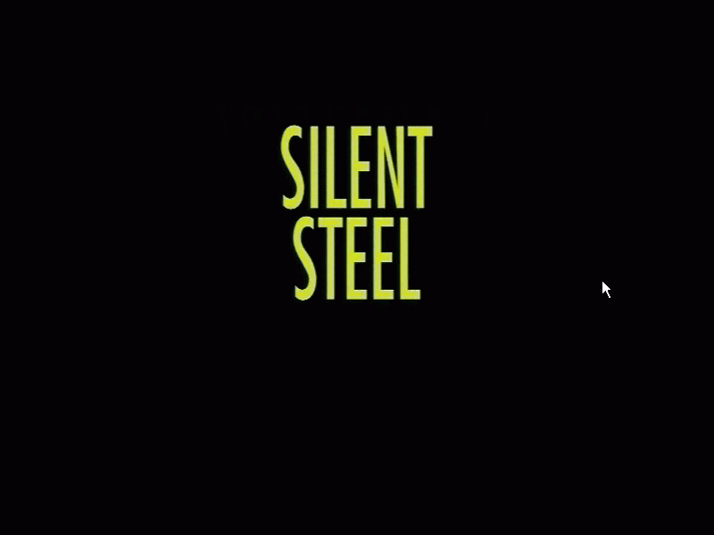 Title screen of Silent Steel