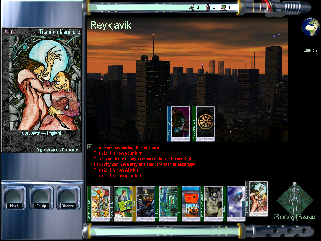 Gameplay of Chron X